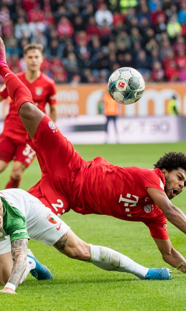 Bayern denied again as Augsburg draws 2-2 in injury time